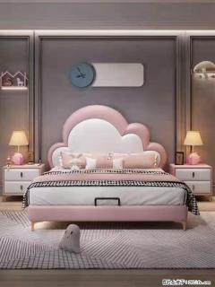 佛山大厂货，高质量仿真皮，实木床边，高密度海绵，带实木床板，全新包装，特价处理 - 阜阳28生活网 fy.28life.com