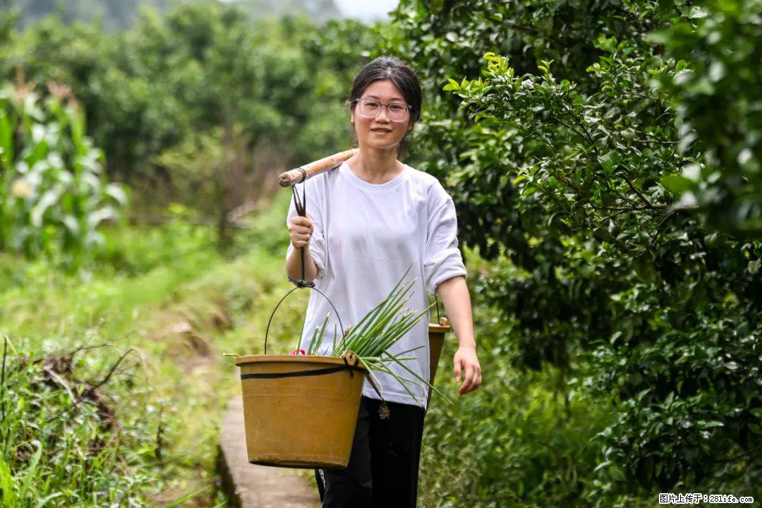全网追的“扁担女孩”，找了一份暑假工，时薪12元 - 阜阳生活资讯 - 阜阳28生活网 fy.28life.com